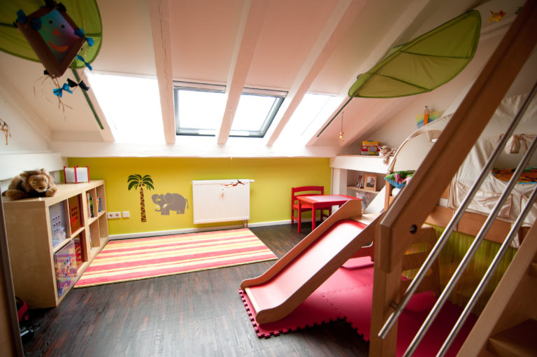 Gestaltungsideen, wie man das Kinderzimmer streichen kann