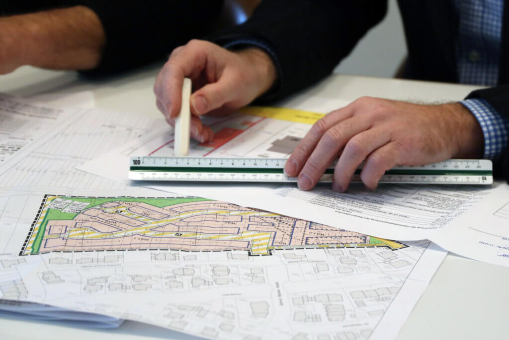 Der Bebauungsplan dient der Stadtplanung