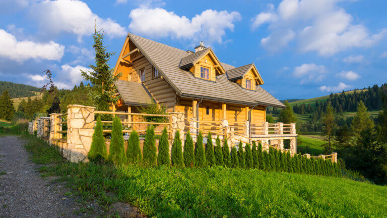 Naturverbunden und kreativ - das Holzhaus