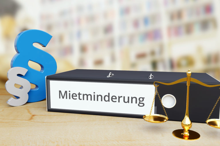 Eine Mietminderung ist mitunter bei handwerklichen Mängeln möglich.