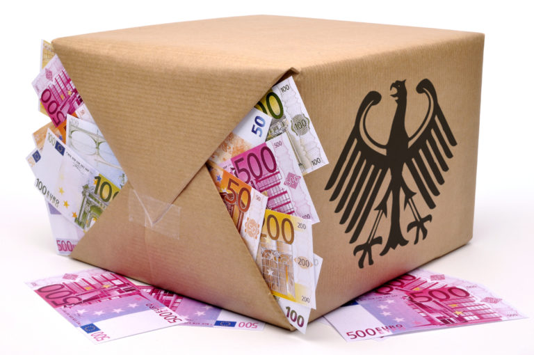 Unterlagen und Diagramme zum Konjunkturpaket