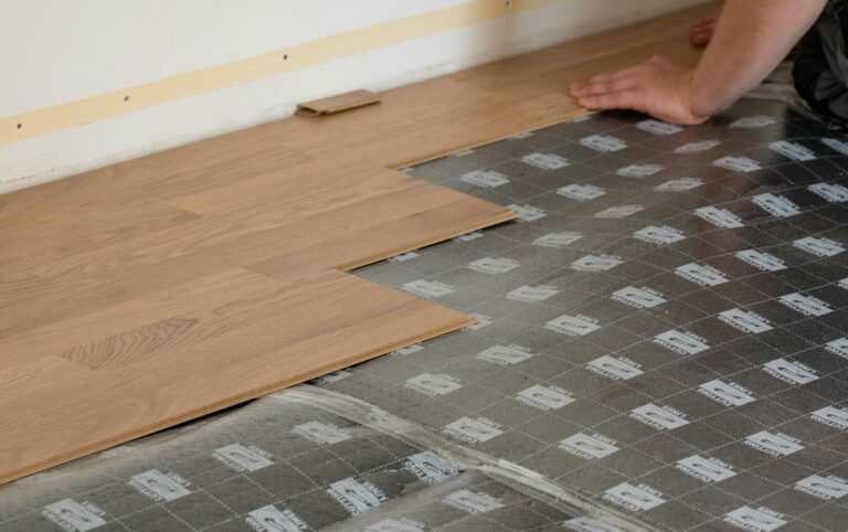 Professionelle Laminatverlegung