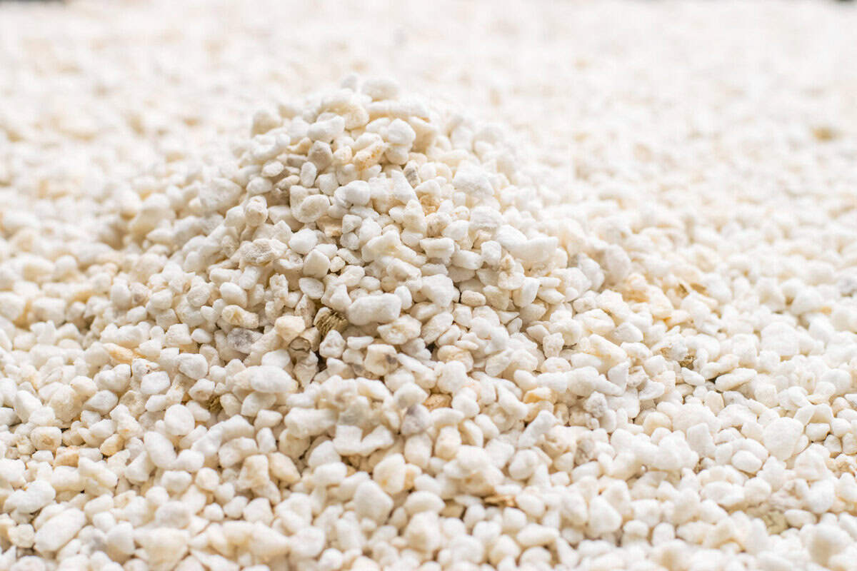 Perlite als Dämmstoff