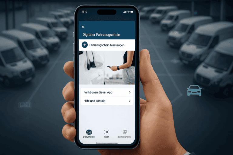 Digitaler Führerschein i-Kfz-App