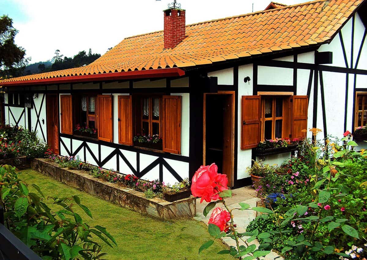 house, garden, nature, german